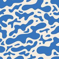 background in minimalist boho style. Wavy liquid distorted shapes vector