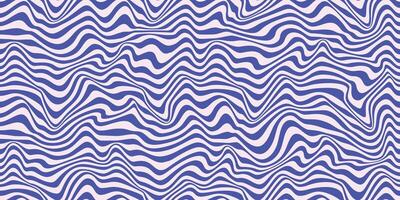 Psychedelic swirl seamless pattern. 60s, 70s style liquid groovy background vector