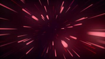 space tunnel full of dynamic laser patterns video