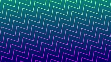 dynamic moving repeatable seamless zigzag pattern background video