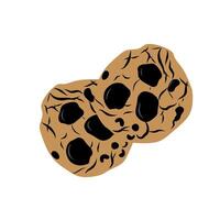 Chocolate Cookies Cartoon Illustration vector