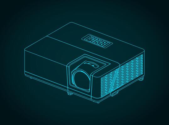 Multimedia projector blueprint
