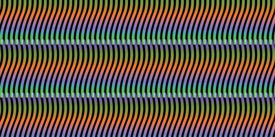 Wavy color line rainbow color background, stripes multi color illustration. vector
