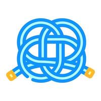 turks head nautical knot color icon illustration vector