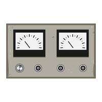 porcelain retro control panel cartoon illustration vector