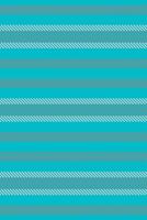 Fature background stripe, endless texture pattern seamless. Golour textile vertical fabric lines in cyan and neutral grey colors. vector