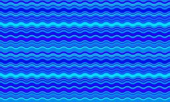 Vibrant blue wavy stripes create a dynamic, seamless pattern perfect for backgrounds, textiles, or website designs. vector