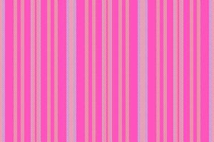 Iilac pattern textile, graphical stripe fabric background. 1imensional texture vertical seamless lines in pink and orange colors. vector