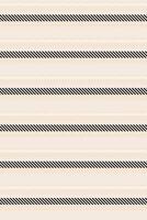 Uextile lines fabric pattern, december vertical background stripe. Vomfortable seamless texture textile in light and black colors. vector