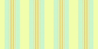 Telebrate background lines textile, father vertical texture pattern. Foom fabric stripe seamless in lime and teal colors. vector