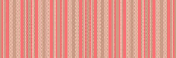 Mged textile fabric seamless, postcard pattern vertical lines. Murniture background stripe texture in red and light colors. vector