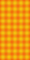 Vibrant orange and yellow plaid pattern. Perfect for autumnal designs, textile projects, or adding a warm, energetic touch to any project. vector