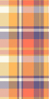 Harmony plaid check, new background texture fabric. Fit pattern seamless textile tartan in amber and red colors.