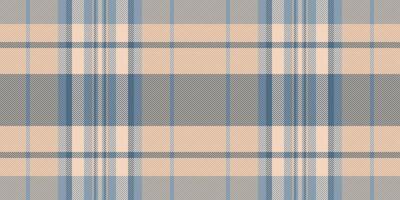 Subtle pastel plaid pattern in muted blues and peaches. Perfect for textile design, website backgrounds, or adding a touch of understated elegance to any project. vector