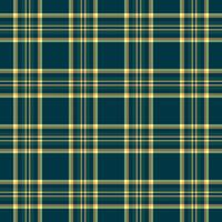 Elegant teal, beige, and olive green plaid pattern. Perfect for textile design, autumnal projects, or creating a sophisticated, timeless aesthetic. vector