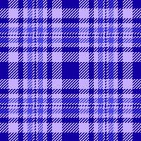 Stunning blue and purple plaid pattern, perfect for textile design, apparel, or web backgrounds. Its vibrant colors and classic check design evoke feelings of warmth and tradition. vector