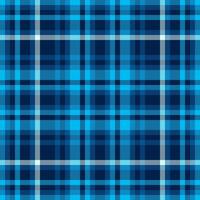Vibrant blue and white plaid pattern. Perfect for textile designs, website backgrounds, or apparel. This seamless texture offers a clean, modern feel with a touch of classic style. vector
