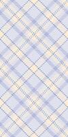 Subtle pastel plaid pattern in soft lavender and cream. Ideal for backgrounds, textiles, and stationery designs. Elegant, versatile, and evokes a feeling of calm and sophistication. vector