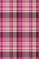 Elegant pink and maroon plaid pattern. Perfect for textile design, fashion, website backgrounds, or scrapbooking. This seamless texture evokes a feeling of warmth and sophistication. vector