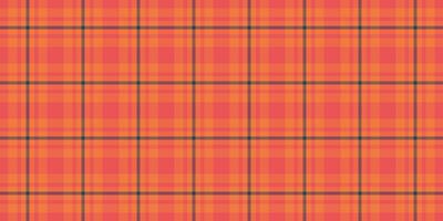 Vibrant coral and dark orange plaid pattern. Perfect for textile design, website backgrounds, or fallthemed projects. vector