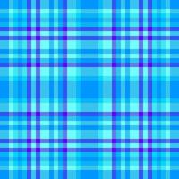 Vibrant blue plaid pattern. Perfect for textile design, website backgrounds, or fashion projects. This seamless texture offers a cheerful, summery aesthetic with a modern twist. vector