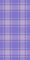 Thin background seamless , yuletide check fabric texture. Shirt textile pattern plaid tartan in indigo and pastel colors. vector