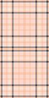 Soft peach and cream plaid pattern. Perfect for textile design, website backgrounds, or scrapbooking. This subtle yet stylish texture evokes feelings of warmth and tranquility. vector