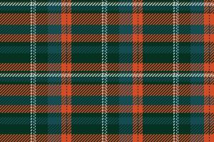Vibrant autumnal plaid pattern. Perfect for textile design, fashion, or fallthemed projects. This richly textured image evokes warmth, comfort, and a rustic aesthetic. vector