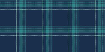Seamless teal and navy plaid pattern. Perfect for textile design, apparel, website backgrounds, or any project needing a sophisticated, textured look. vector
