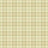 Subtle beige and cream plaid pattern. Perfect for backgrounds, textiles, or website designs. Evokes feelings of calmness and rustic charm. Ideal for projects requiring a soft, neutral texture. vector