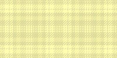 Subtle pastel yellow plaid pattern. Perfect for textile design, website backgrounds, or fashion projects. This soft, elegant texture evokes a sense of calm and sophistication. vector