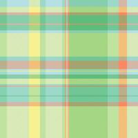 Pastel plaid pattern in soft spring colors. Perfect for textile design, fabric prints, wallpaper, or website backgrounds. This cheerful and fresh design evokes feelings of optimism and renewal. vector