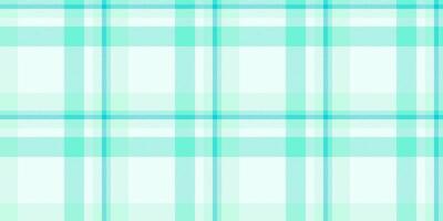 Soft aqua and white plaid pattern. Perfect for backgrounds, textile design, or website templates. Clean, simple, and subtly elegant, this repeating texture evokes feelings of freshness and serenity. vector