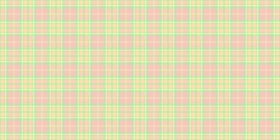Display fabric pattern plaid, part seamless background. 50s textile check tartan texture in light and green colors. vector