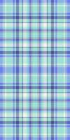 Striped fabric plaid texture, hounds background tartan. Buffalo pattern check seamless textile in teal and linen colors. vector
