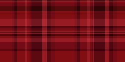 Square texture tartan check, school plaid background. Sensual seamless pattern textile fabric in red and dark colors. vector