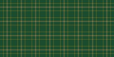 Christmas card pattern fabric seamless, machinery textile check . Customizable texture plaid background tartan in yellow and green colors. vector