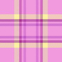 Elegant pastel pink and purple plaid pattern. Perfect for textile design, fashion, backgrounds, and website designs. Subtle texture and soft color palette evoke feelings of serenity and femininity. vector