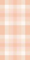 Soft peach and white gingham pattern. Perfect for textile design, website backgrounds, or crafting projects. A delicate and calming texture, this image evokes feelings of warmth and serenity. vector