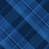 Elegant diagonal plaid pattern in shades of blue. Perfect for textile design, website backgrounds, or fashion projects. vector