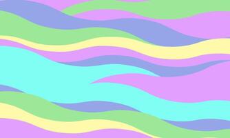 Serene pastel waves create a calming, abstract background. Perfect for websites, presentations, or social media, this vibrant yet peaceful design evokes feelings of tranquility and optimism. vector