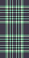 Elegant teal and grey plaid pattern. Perfect for textile design, website backgrounds, or fashion projects. This seamless texture offers a sophisticated and versatile visual appeal. vector