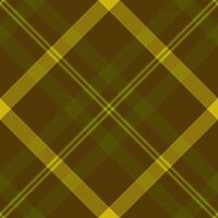 Elegant olive and gold plaid pattern. Perfect for textile design, fashion, website backgrounds, or any project needing a sophisticated and textured visual. vector