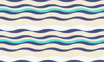 Serene wave pattern, perfect for textile design, website backgrounds, or summerthemed projects. The calming color palette and repeating motif evoke feelings of peace and relaxation. vector