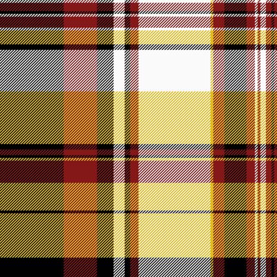 Vibrant autumnal plaid pattern in warm golds, reds, and blacks. Perfect for fallthemed designs, textiles, or website backgrounds. Evokes feelings of warmth, comfort, and tradition.
