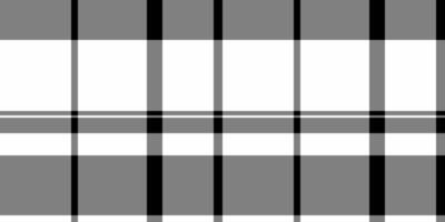 Comfort tartan pattern, contemporary texture plaid textile. Blanket fabric check background seamless in gray and white colors. vector