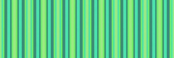 Chic lines texture pattern, dining room seamless textile fabric. Craft stripe background vertical in mint and dark colors. vector