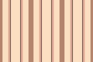 Ribbon pattern background texture, nice stripe textile fabric. Packaging lines seamless vertical in orange and light colors. vector