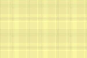 Selection tartan check , everyday seamless plaid pattern. Quilt fabric texture textile background in yellow color. vector