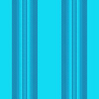 Romance seamless pattern background, kit vertical fabric texture. Male stripe lines textile in bright and cyan colors. vector